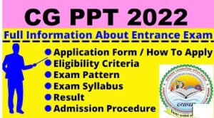 CG PPT Application Form 2022