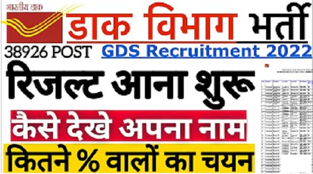 India Post GDS Result 2022 : Useful Link ग्रामीण डाक सेवक रिजल्ट ...