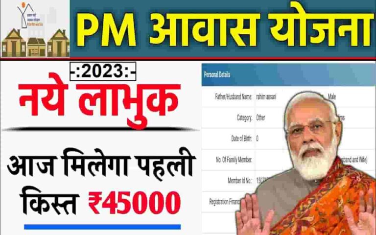 PM Awas Yojana Online Form 2023