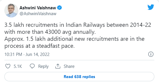 Railway Recruitment 2023; रेलवे ने जारी की 1.52 लाख बंपर वैकेंसी , जानिए कब और कैसे करें अप्लाई