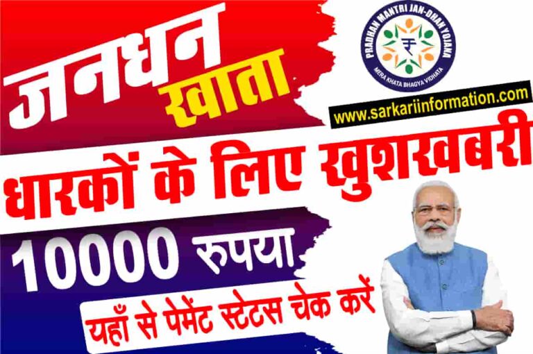 PM Jan Dhan Yojana 2023 Payment Status