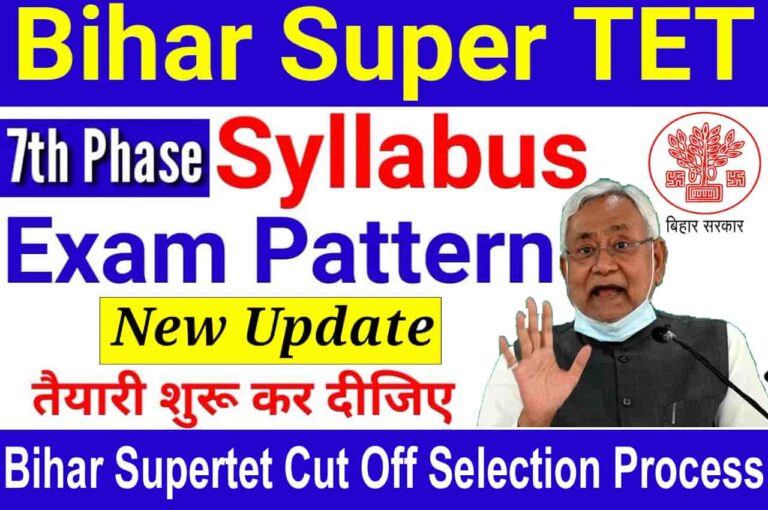 Bihar Supertet Syllabus 2023