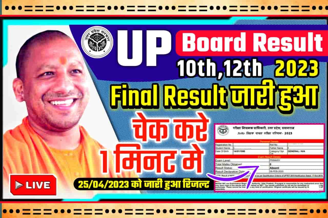UP Board 10th Result 2023