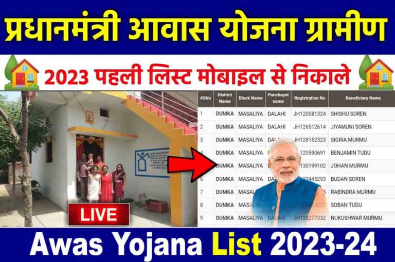 Awas Yojana List 2023-24