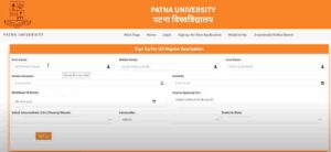 Patna University UG Admission 2023- 27 Online Form 