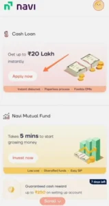Navi App Personal Loan Apply Online