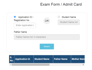 TMBU UG Part 1 Exam form 2022-25