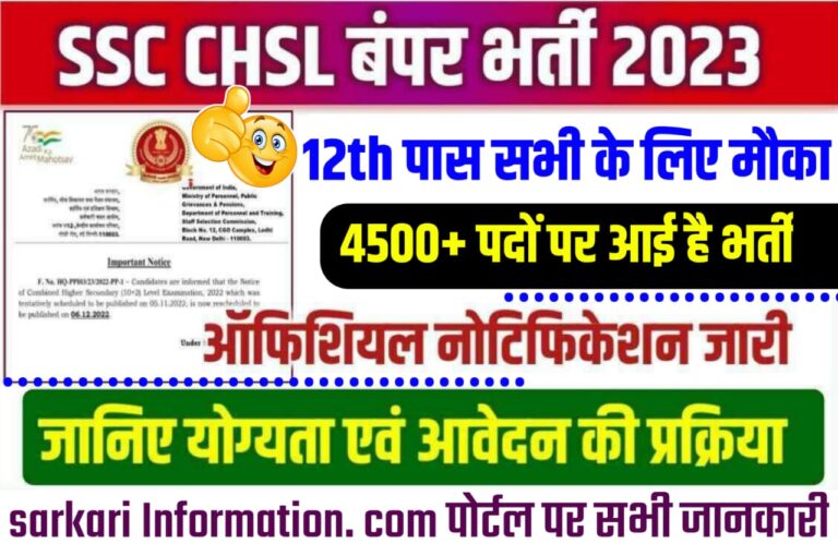 SSC CHSL 2023