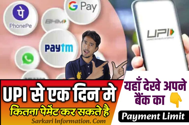 UPI One Day Payment Limit