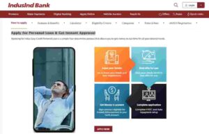 Indusind Bank Personal Loan Apply Online