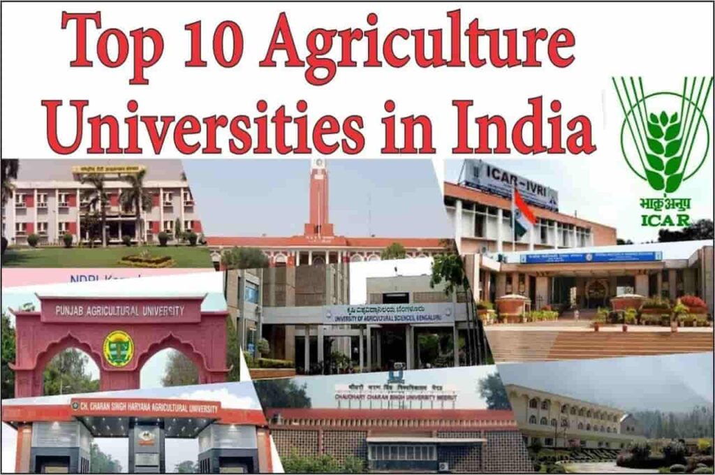 Best Agriculture Colleges In India