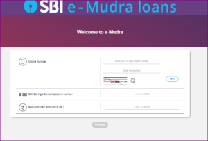 SBI Mudra Loan 59 Minutes
