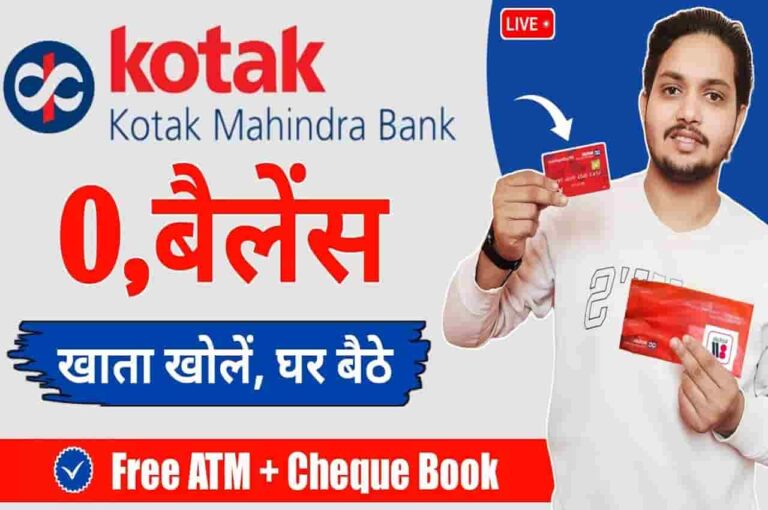 Kotak Bank Account Opening Online