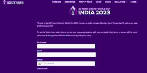 Cricket Match Ticket Online Book kaise kare