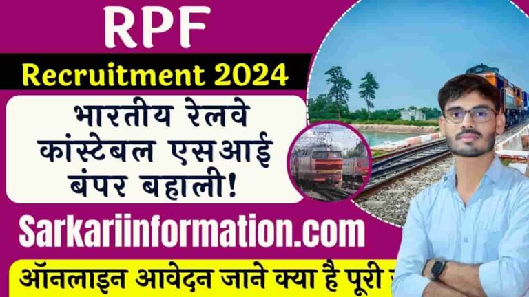 RPF Recruitment 2024