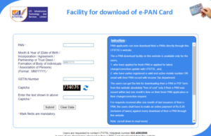 NSDL/UTI Pan Card Download 2024