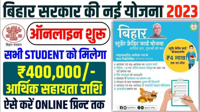 Bihar Student Credit Card Yojana 2024