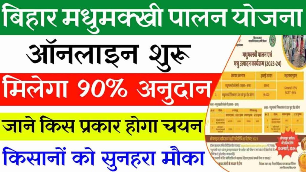 Bihar Madhumakhi Palan Yojana 2024