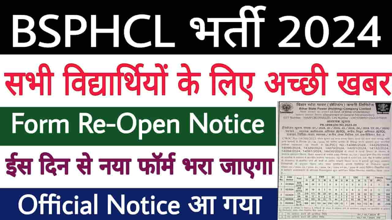 BSPHCL Recruitment 2024