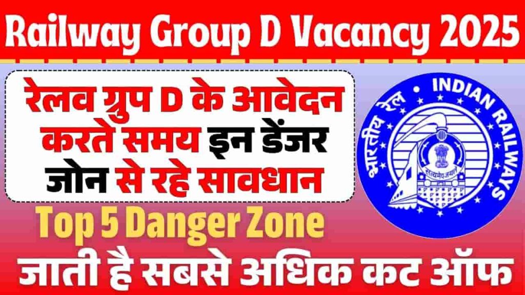 Railway Group D Vacancy Danger Zones 2025