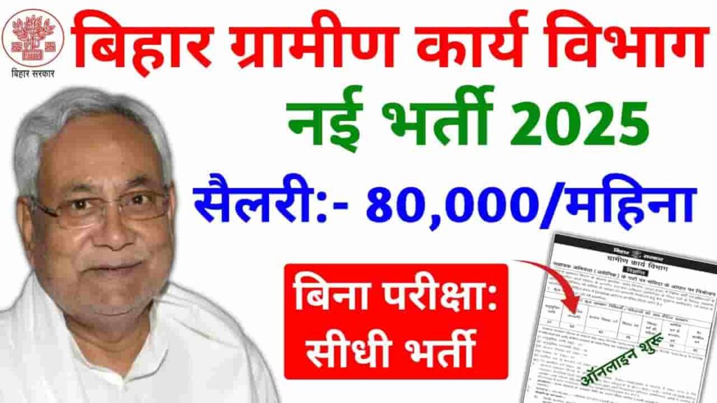 Bihar Assistant Engineer Vacancy 2025