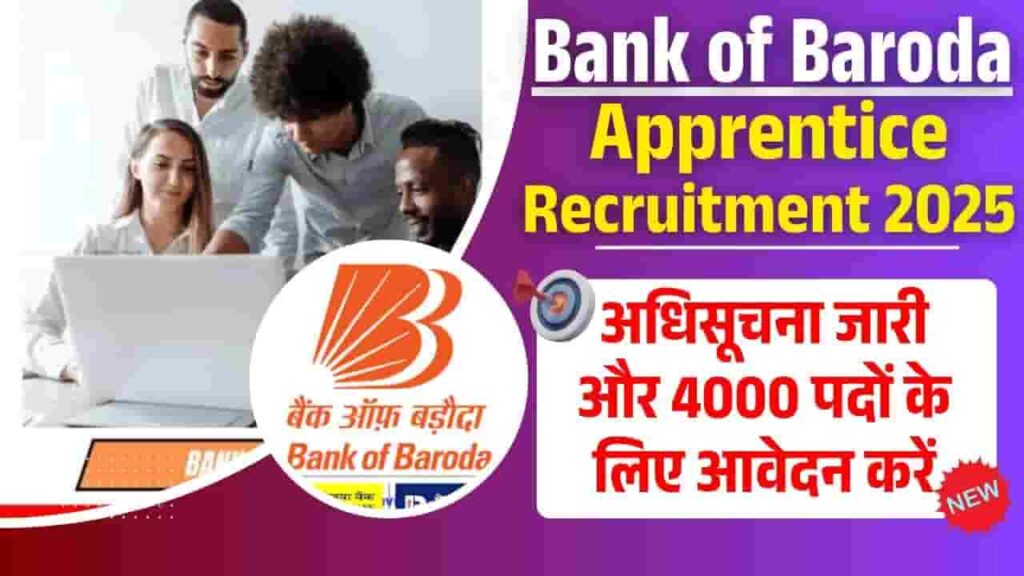 BOB Apprentice Recruitment 2025