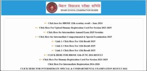 Bihar Board 10th 12th Compartmental Exam Datasheet 2025