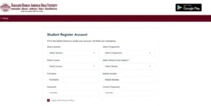 BRABU UG Admission 2025 - 2029