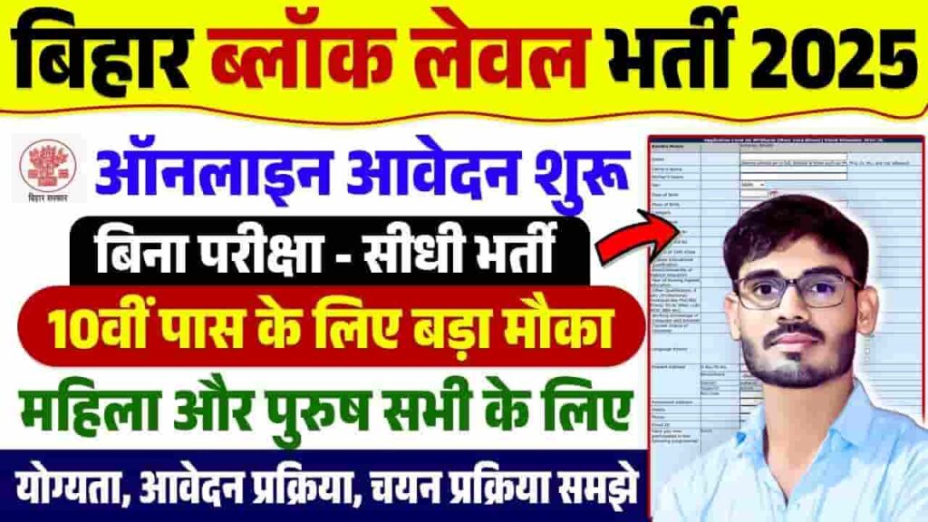 Bihar Civil Defense Volunteer Bharti 2025