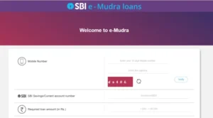 SBI e Mudra Loan Apply Online 2025