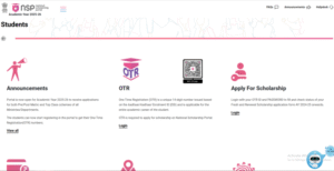 NSP OTR Registration 2025