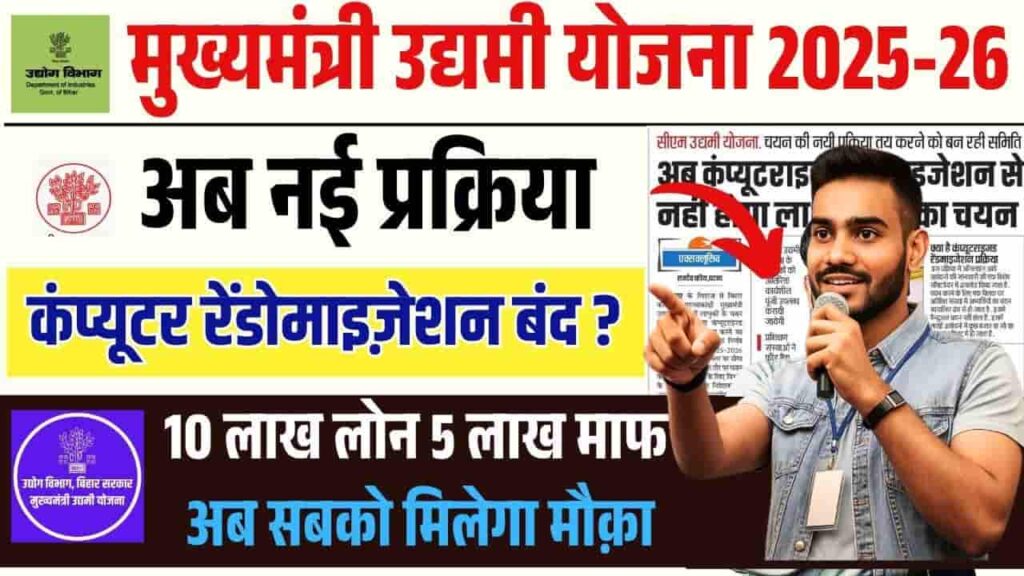 Bihar 10 Lakh Loan Yojana 2025