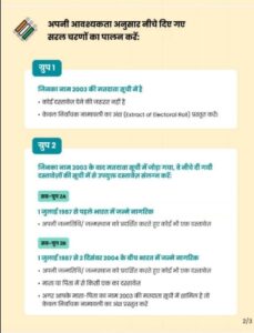 Enumeration Form Document 2025