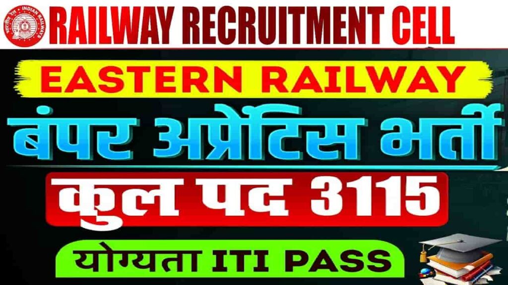 RRC Eastern Railway Apprentice Recruitment 2025