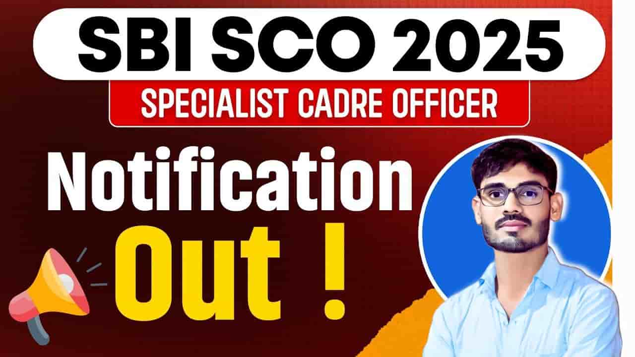 SBI SCO Vacancy 2025