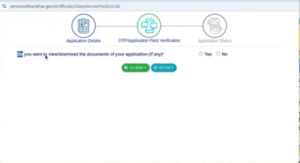 SDO Level Caste Certificate Bihar 2025