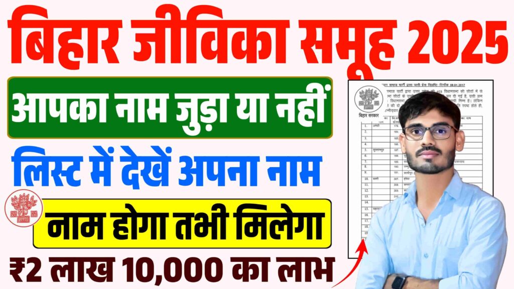 Bihar Jeevika Member List Download 2025