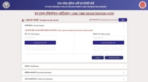 UP Police Home Guard OTR Registration 2025