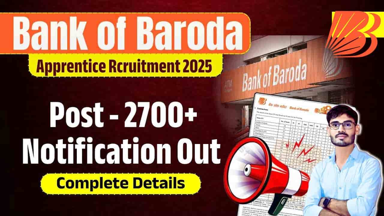 Bank of Baroda Apprentice Recruitment 2025