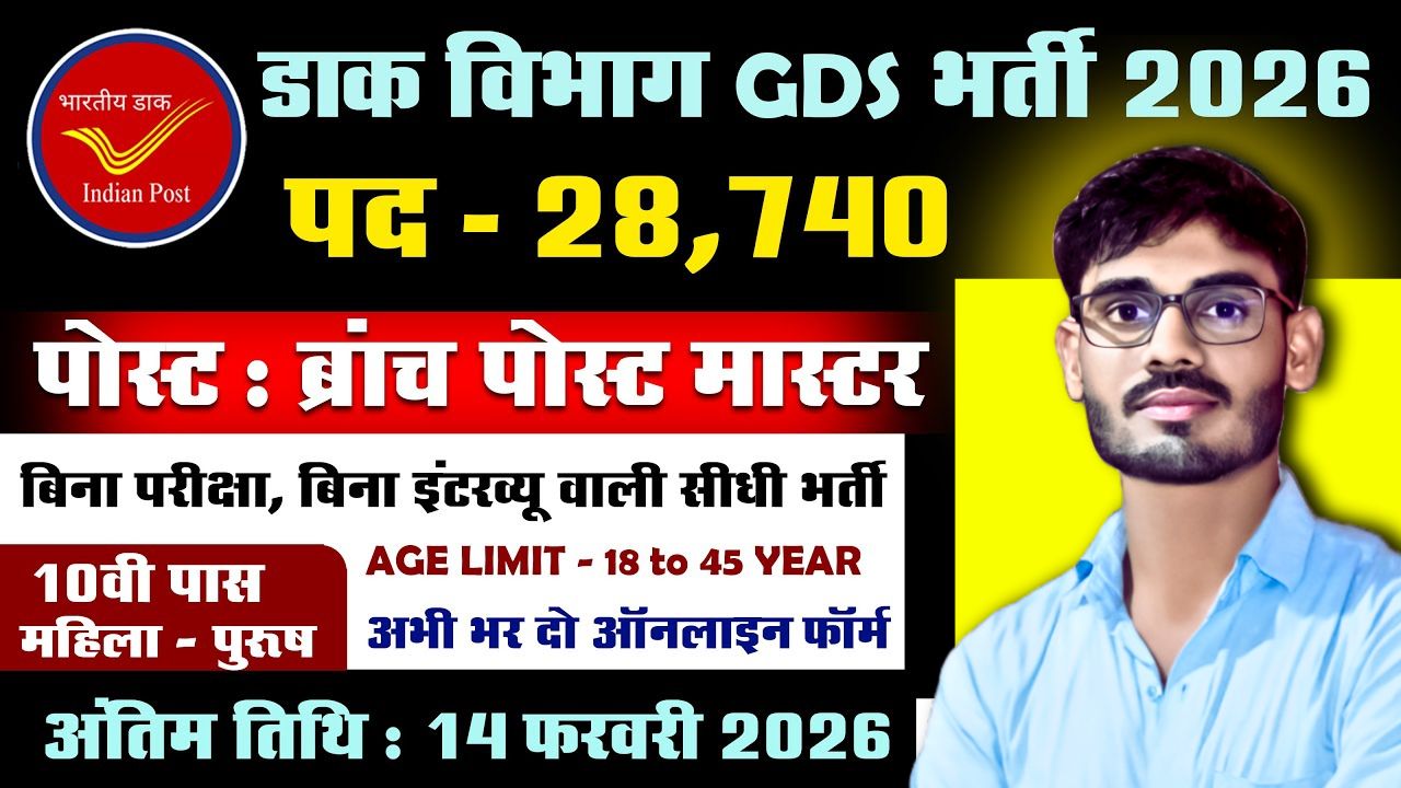 India Post GDS Recruitment 2026