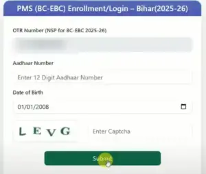 Bihar Post Matric Scholarship Correction 2024-25 & 2025-26