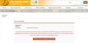 Indian Army Agniveer Recruitment 2026