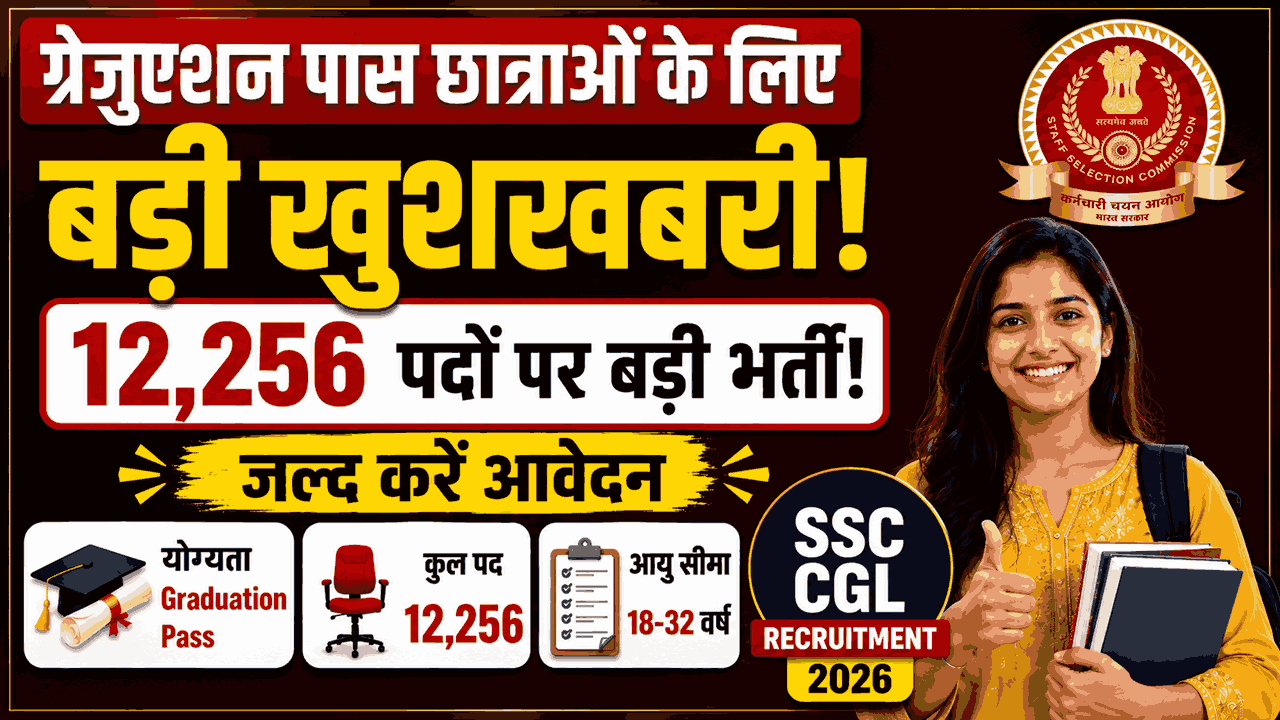 SSC CGL Recruitment 2026