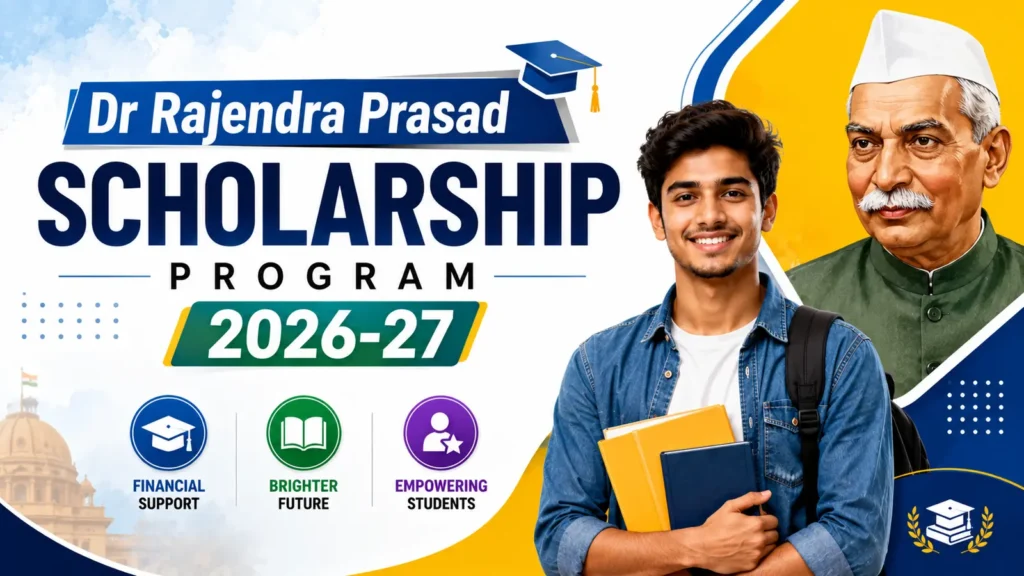 Dr Rajendra Prasad Scholarship Program 2026-27