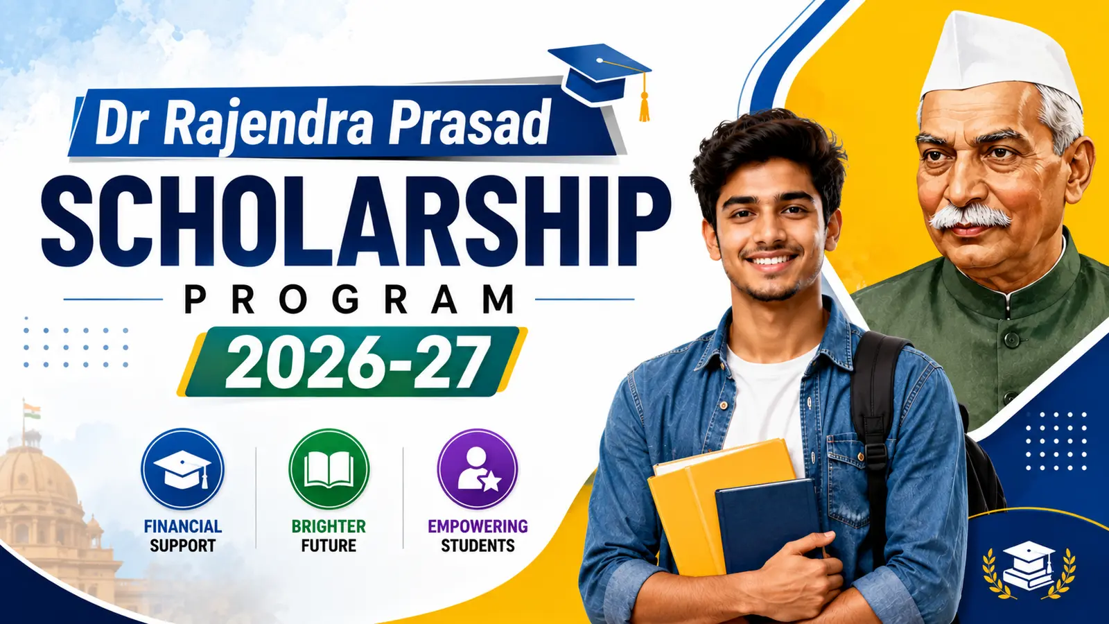 Dr Rajendra Prasad Scholarship Program 2026-27