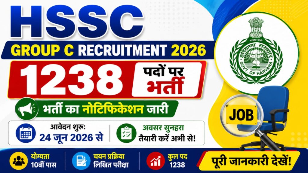 HSSC Group C Recruitment 2026