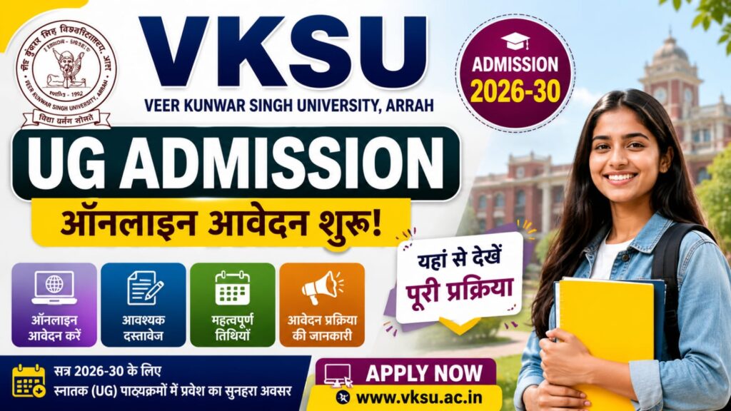 VKSU UG Admission 2026-30