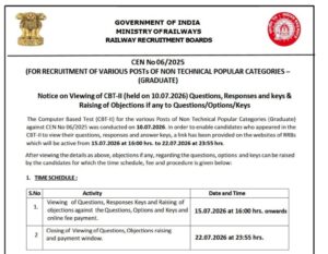 Official Notification