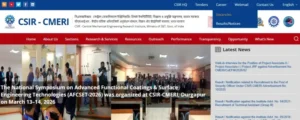 CSIR-CMERI Technician Recruitment 2026