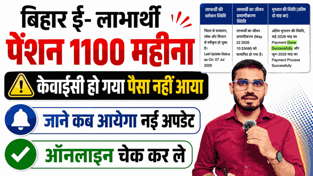 Bihar eLabharthi Payment Status 2026